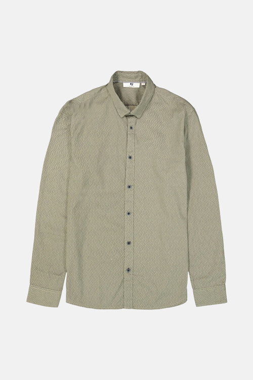 Hemd met lange mouwen - khaki