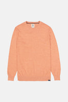 Pull met ronde hals - oranje